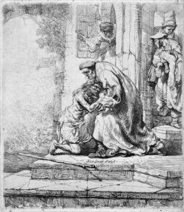 Návrat marnotratného syna od Rembrandt van Rijn