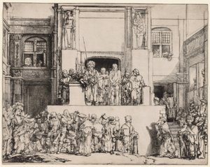 Ecce Homo. Kristus představen lidu, 1655. od Rembrandt van Rijn