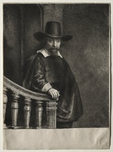 Ephraim Bonus, židovský lékař od Rembrandt van Rijn
