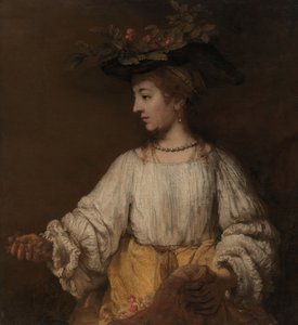 Flora, ca. 1654. od Rembrandt van Rijn