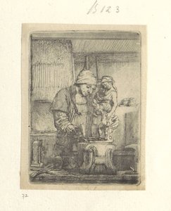 Goudsmid Kolekce osmdesáti pěti původních tisků (název série) od Rembrandt van Rijn