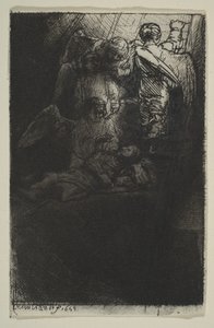 Jacobs Ladder, 1655. od Rembrandt van Rijn