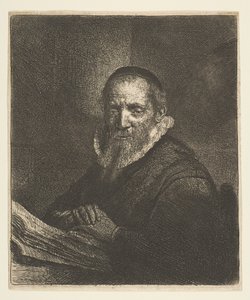 Jan Cornelius Sylvius, 1633 od Rembrandt van Rijn