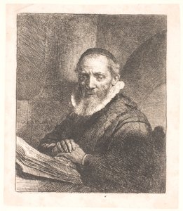 Jan Cornelis Sylvius, kazatel () od Rembrandt van Rijn