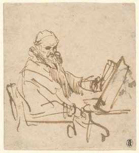 Jan Cornelisz Sylvius, kazatel od Rembrandt van Rijn