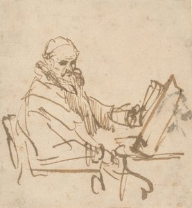 Jan Cornelisz Sylvius, kazatel, 16441645. od Rembrandt van Rijn