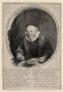 Jan Cornelius Sylvius, kazatel od Rembrandt van Rijn