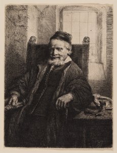 Jan Lutma, zlatník od Rembrandt van Rijn