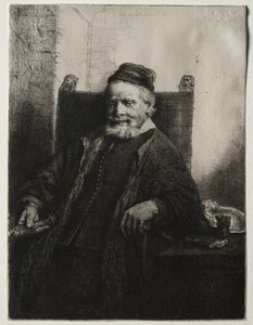 Jan Lutma, zlatník od Rembrandt van Rijn