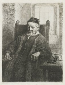 Jan Lutma, zlatník od Rembrandt van Rijn
