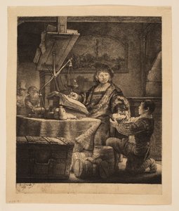 Jan Uytenbogaert, generální přijímač („The Goldweighter“) od Rembrandt van Rijn