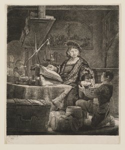 Jan Uytenbogaert, generální správce od Rembrandt van Rijn