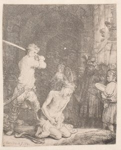 Jana Křtitele sťat od Rembrandt van Rijn