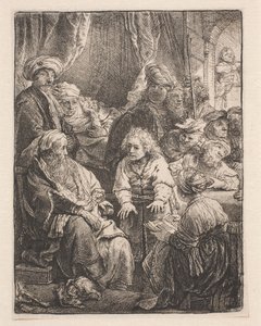 Josef vypráví své sny od Rembrandt van Rijn
