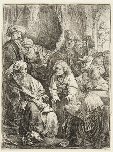 Josef vypráví svůj sen od Rembrandt van Rijn