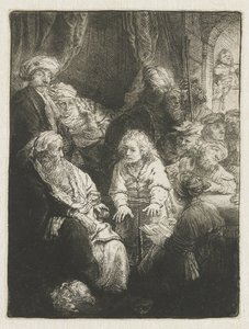 Josef vyprávěl své sny od Rembrandt van Rijn
