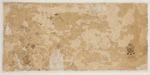 Lehce naznačený štít nebo hřebenová střecha od Rembrandt van Rijn