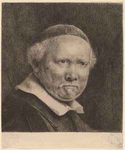 Lieven Willemsz van Coppenol: Větší talíř od Rembrandt van Rijn