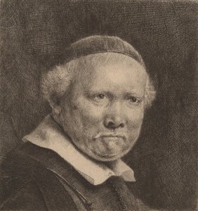Lieven Willemsz van Coppenol: Větší deska, 1658. od Rembrandt van Rijn
