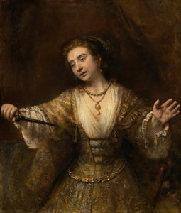 Lukrécie od Rembrandt van Rijn