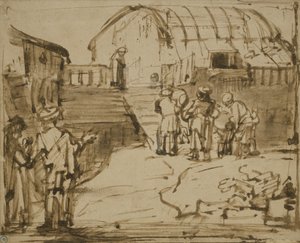 Noemova archa, 1660 od Rembrandt van Rijn