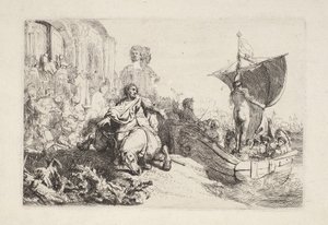 Loď Fortuny od Rembrandt van Rijn