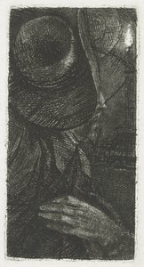 Pieter Haaringh: ruce a klobouk od Rembrandt van Rijn