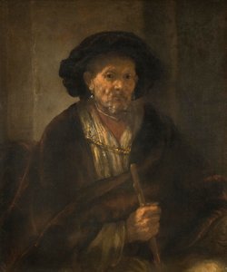 Portrét starého muže, 1655