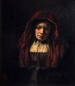 Portrét staré ženy, 1654. od Rembrandt van Rijn