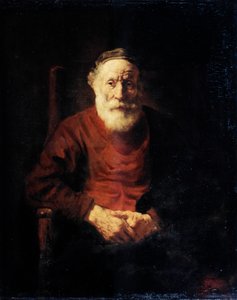 Portrét starého muže v červeném, 1652-1654. od Rembrandt van Rijn