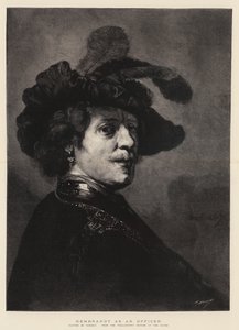 Rembrandt jako důstojník