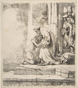 Návrat marnotratného syna, 1620-69. od Rembrandt van Rijn