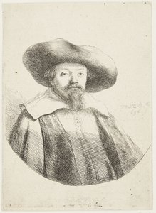 Samuel Manasseh Ben Israel od Rembrandt van Rijn