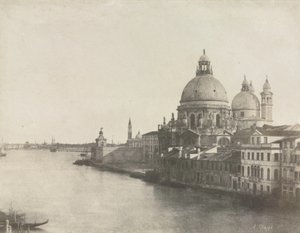 Santa Maria della Salute, Pohled na Canal Grande, Benátky od Rembrandt van Rijn