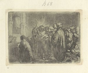 Schatpenning Kolekce osmdesáti pěti původních tisků (název série) od Rembrandt van Rijn