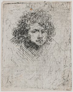 Autoportrét, cca 1626-1629. od Rembrandt van Rijn