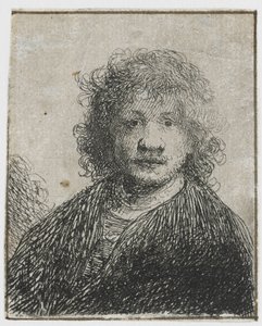 Autoportrét s širokým nosem Autoportrét s širokým nosem od Rembrandt van Rijn