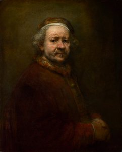 Autoportrét ve věku 63 let, 1669 od Rembrandt van Rijn