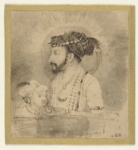 Šáh Džahán a jeho syn od Rembrandt van Rijn