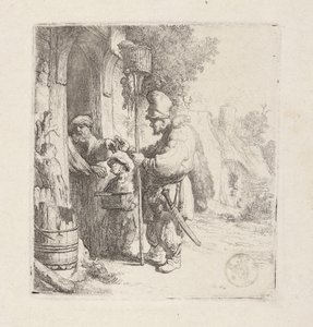Prodejce jedu na krysy (Krysař) od Rembrandt van Rijn