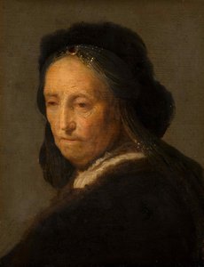 Studie staré ženy, cca 1630-1634. od Rembrandt van Rijn