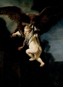 Únos Ganymeda, 1635 od Rembrandt van Rijn