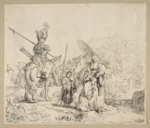 Křest eunucha, 1641. od Rembrandt van Rijn