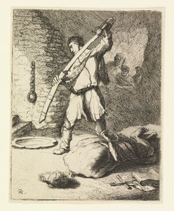 Stětí Jana Křtitele od Rembrandt van Rijn