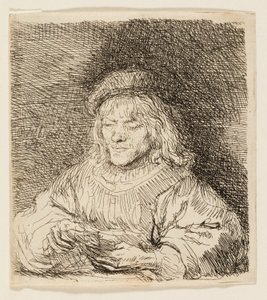 Hráč karet od Rembrandt van Rijn