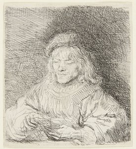 Hráč karet od Rembrandt van Rijn