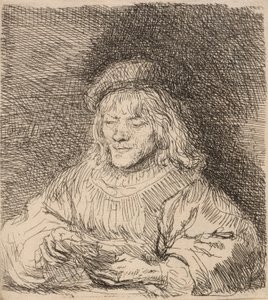 Hráč karet, 1641. od Rembrandt van Rijn