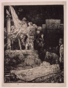 Snímání z kříže ve světle pochodní od Rembrandt van Rijn