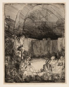 Pohřeb od Rembrandt van Rijn