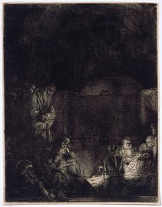 Pohřeb od Rembrandt van Rijn